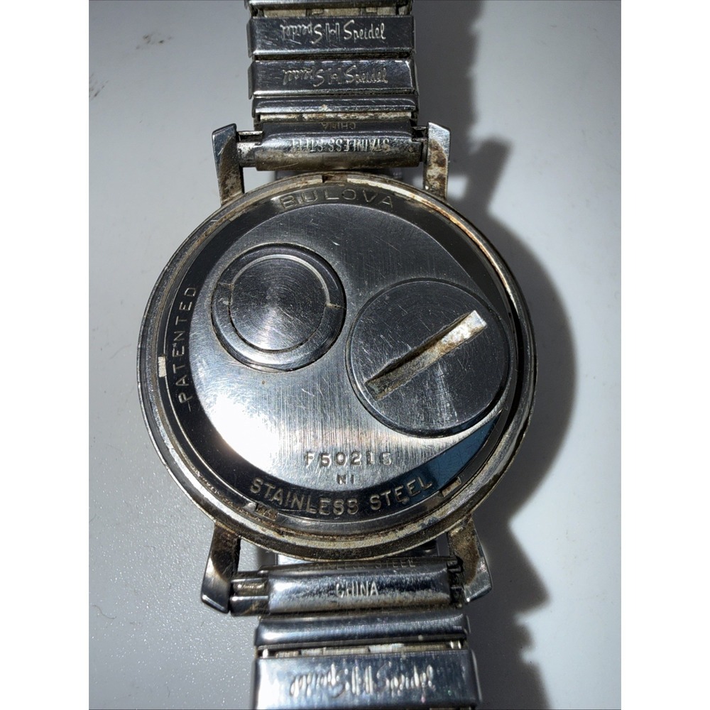 Vintage 1971 Bulova Accutron Railroad Approved Tuning Fork 214H Men's Watch - Picture 2 of 3
